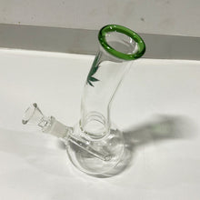 Charger l&#39;image dans la galerie, A6593 , Clear Glass Rig Water Pipe Bubbler (Mixed) &amp;
