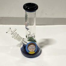 Charger l&#39;image dans la galerie, A6593 , Clear Glass Rig Water Pipe Bubbler (Mixed) &amp;
